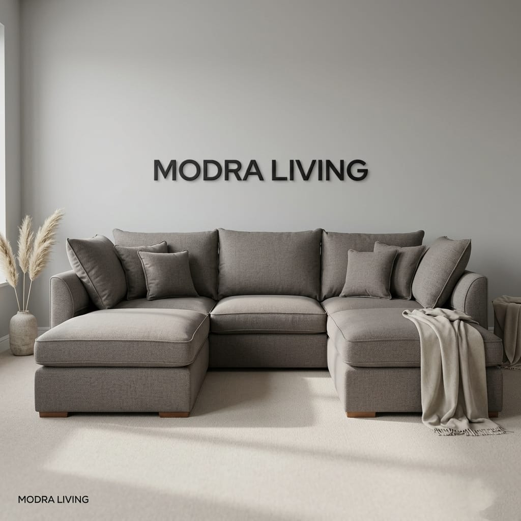 Forma Left/Right Corner Sofa with Footstool – End Module