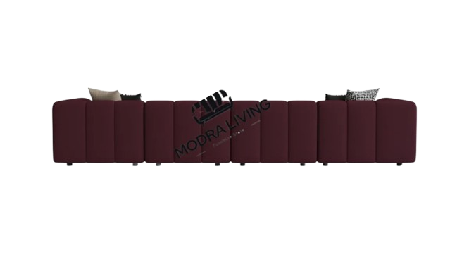 XL Sofa Deep Burgundy