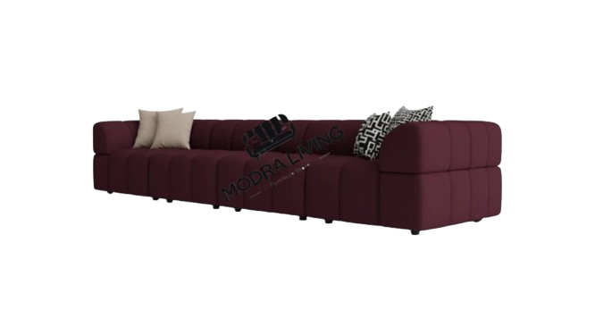XL Sofa Deep Burgundy