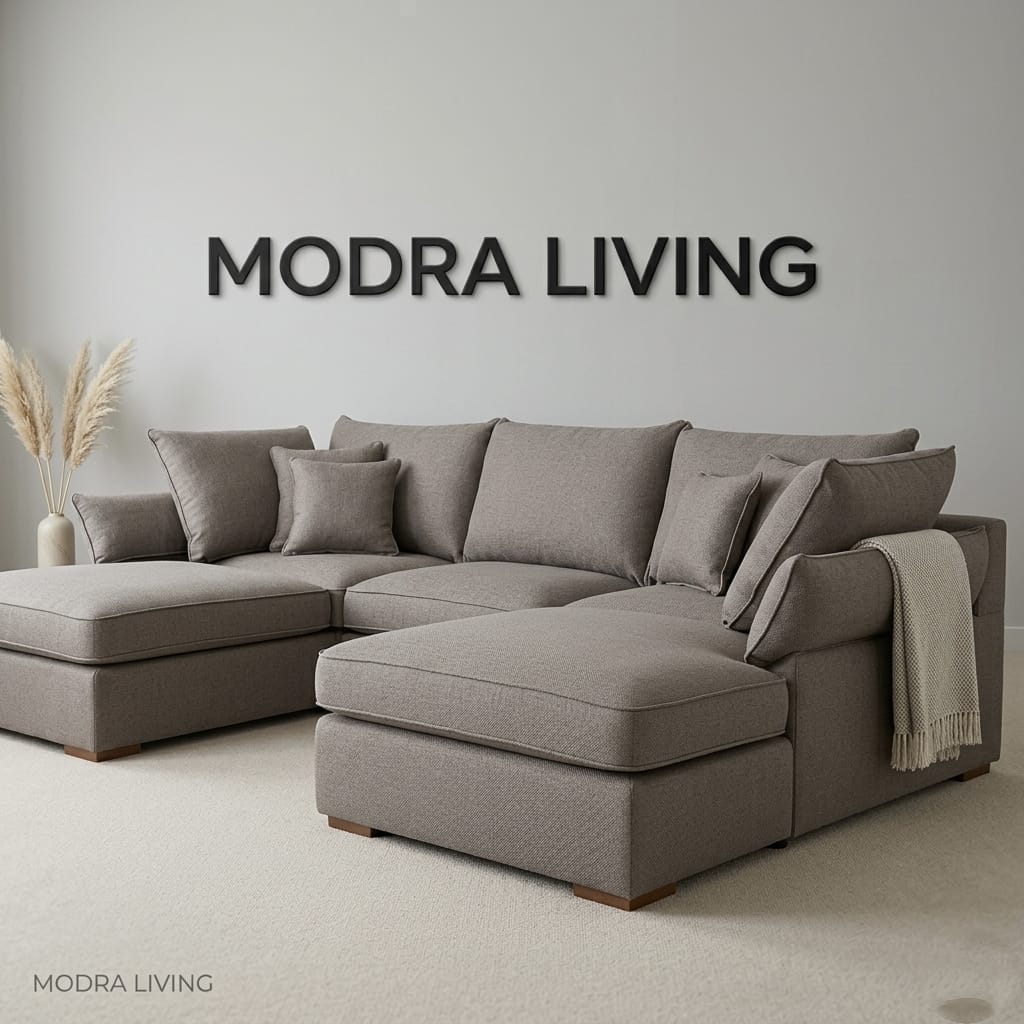 Forma Left/Right Corner Sofa with Footstool – End Module