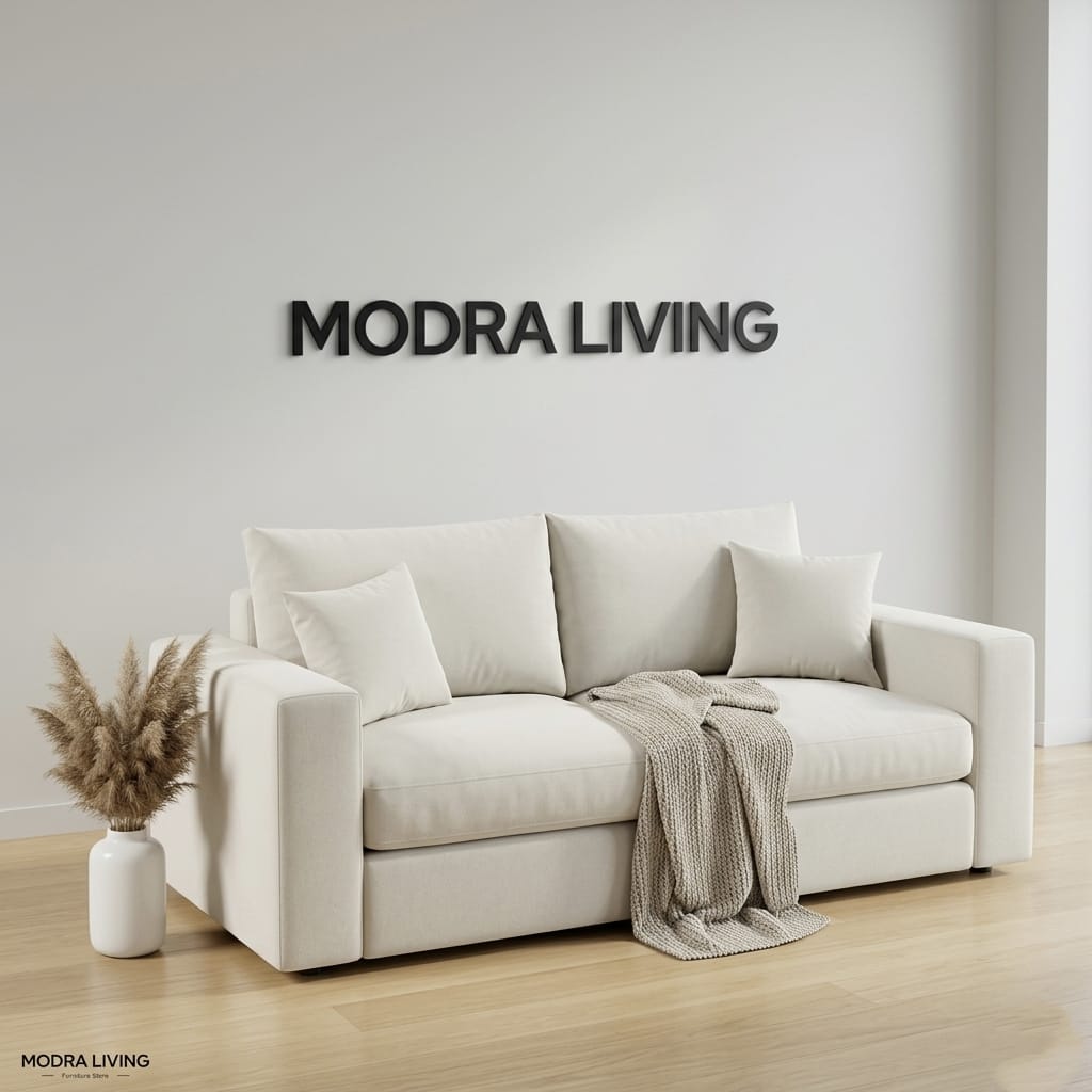 Zentra Modra 2-Seater Sofa