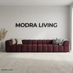 XL Sofa Deep Burgundy