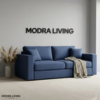 Luxe Modra 2-Seater Sofa