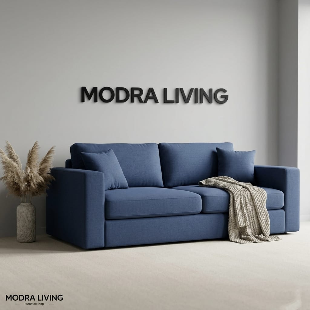 Luxe Modra 2-Seater Sofa