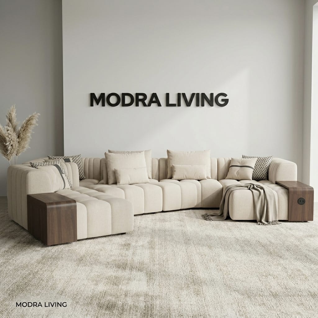 XL Sofa Almost Oyster