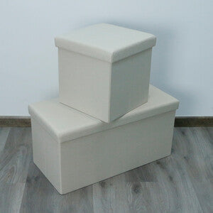 Seville Linen Storage Box - Grey