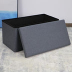 Seville Linen Storage Trunk - Grey