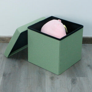 Seville Linen Storage Box - Grey