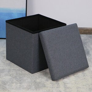 Seville Linen Storage Box - Grey