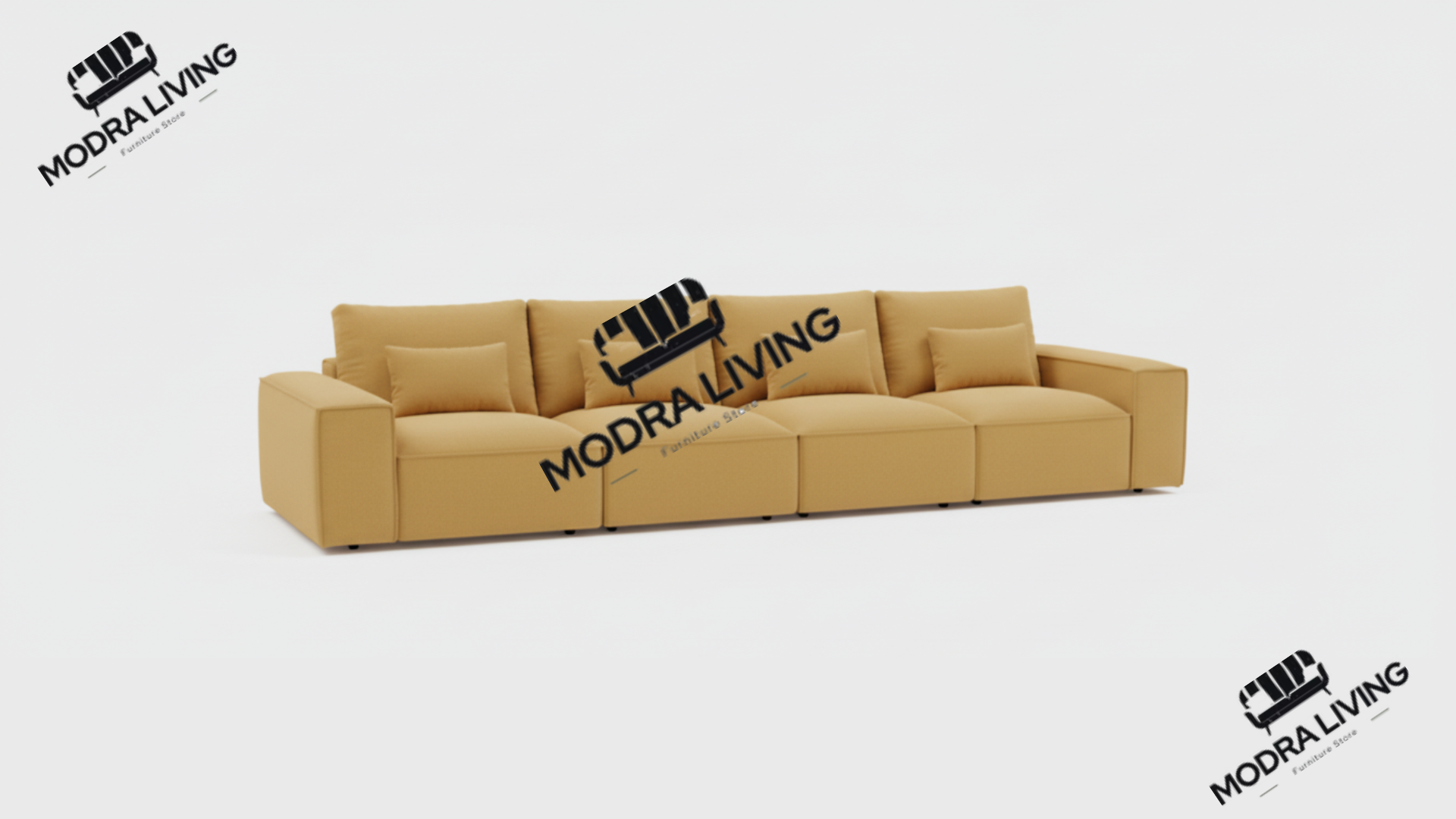 XL Sofa MUSTARD YELLOW