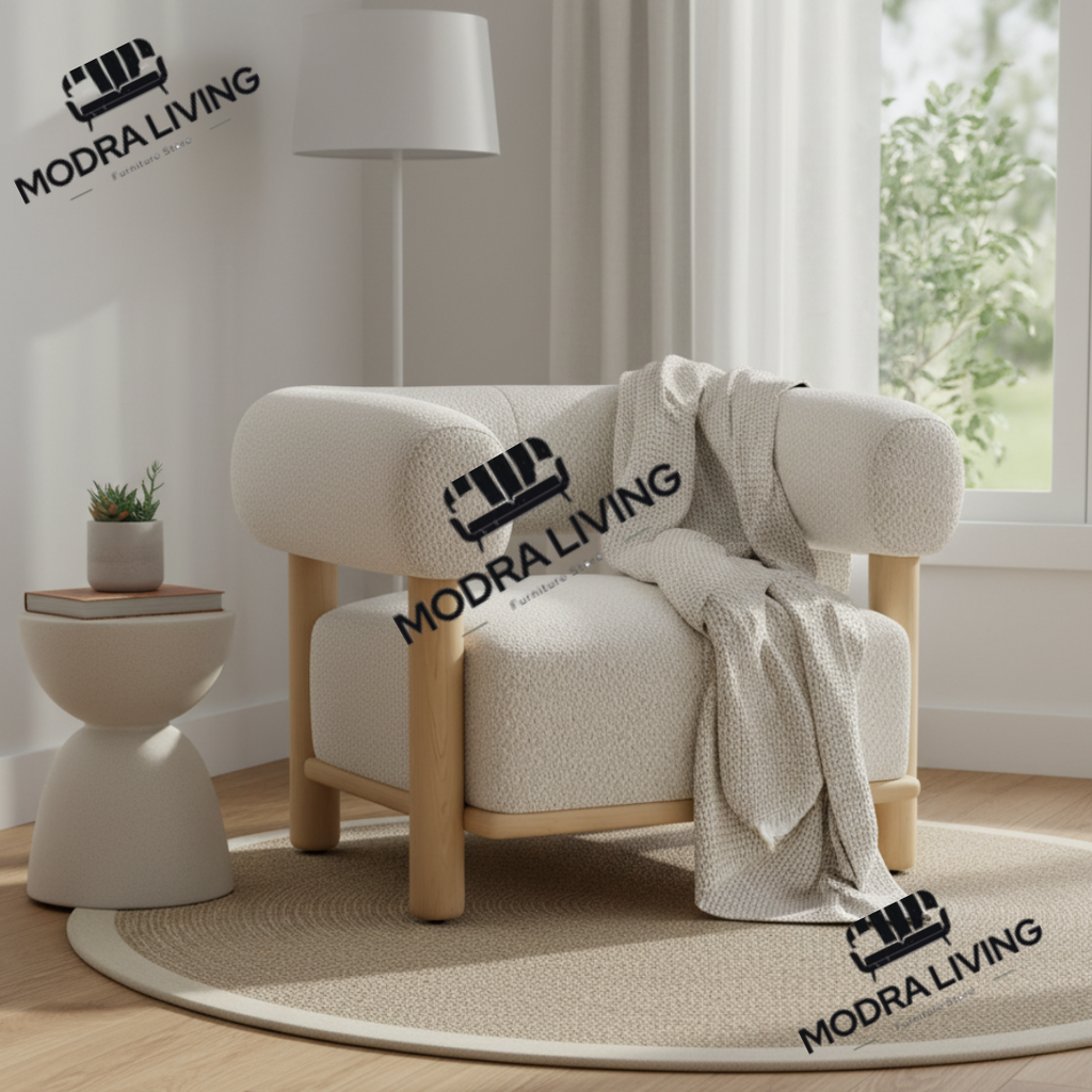 Accent Chair Utterly Beige