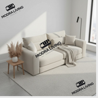 Zentra Modra 2-Seater Sofa