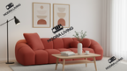 4 Seater Sofa Cool Cotton