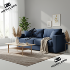 Luxe Modra 2-Seater Sofa