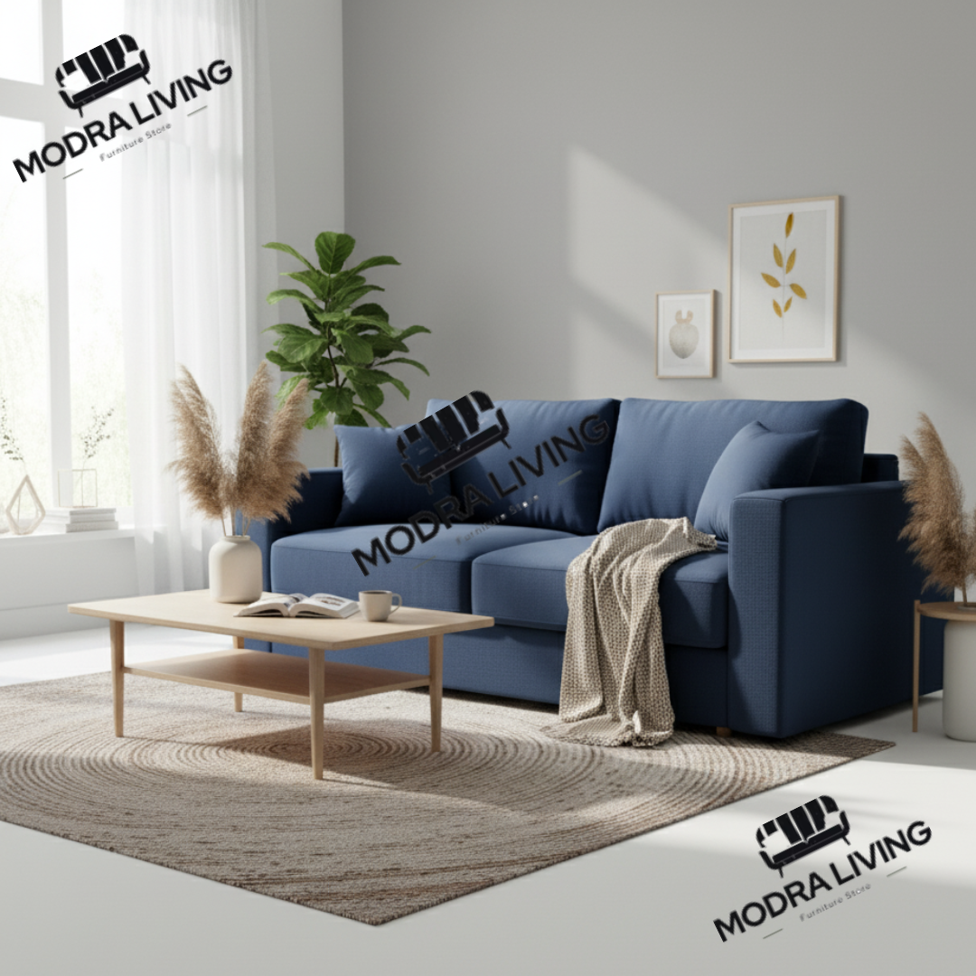 Luxe Modra 2-Seater Sofa