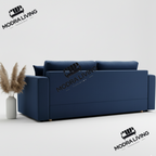 Luxe Modra 2-Seater Sofa