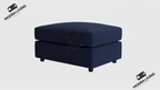 Footstool Blue