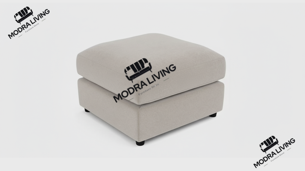 Footstool Stone Alone