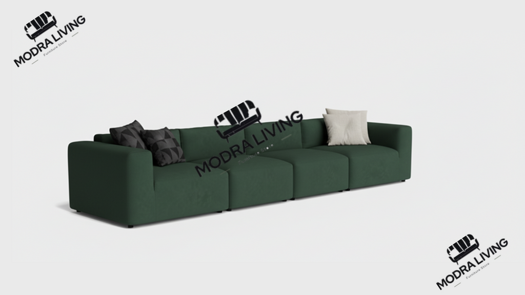 XL Sofa Forest Green