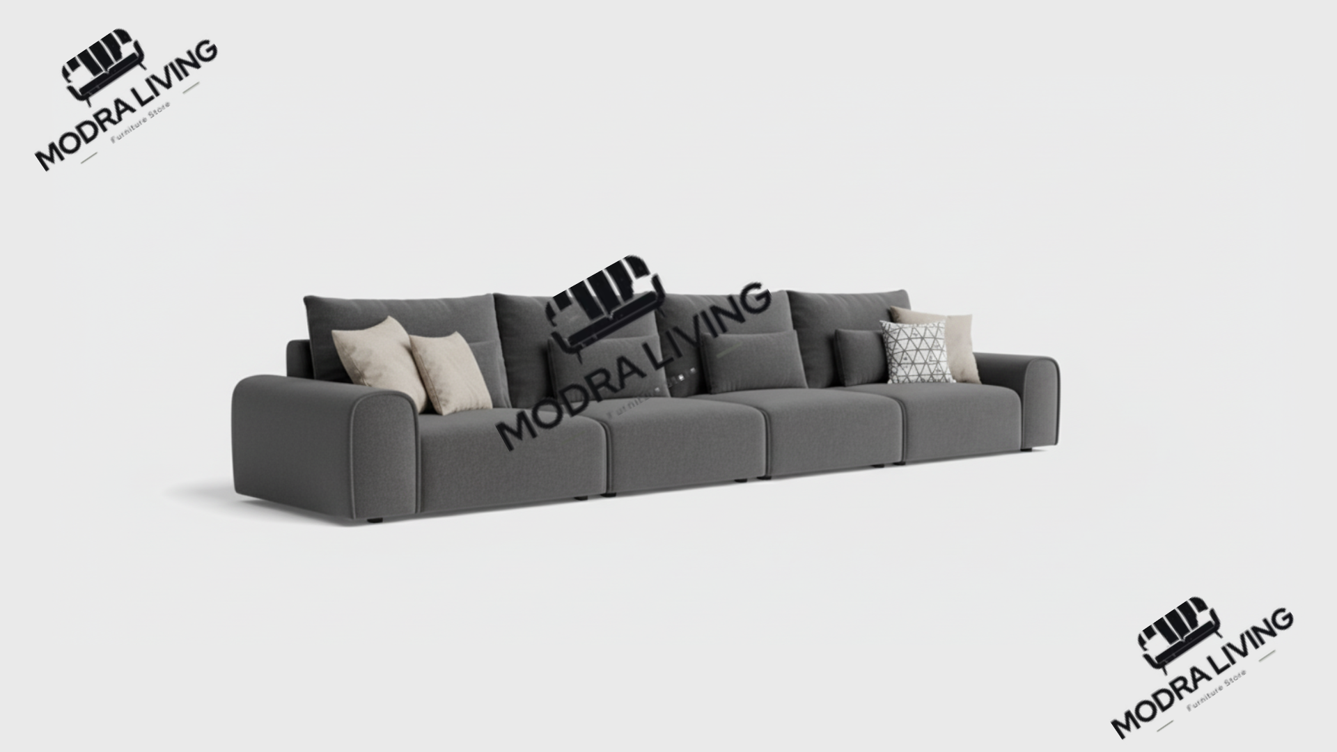 XL Sofa  Charcoal Grey