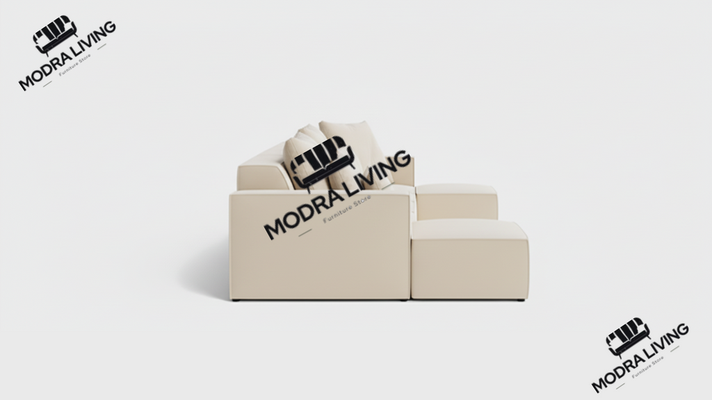 Forma XL U-Shape Sofa with Footstool – End Module