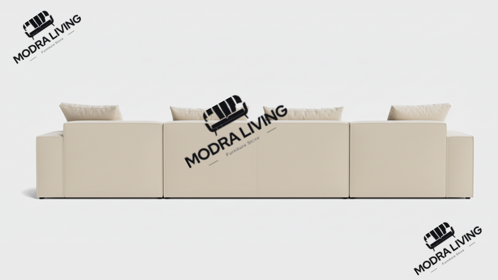 Forma XL U-Shape Sofa with Footstool – End Module