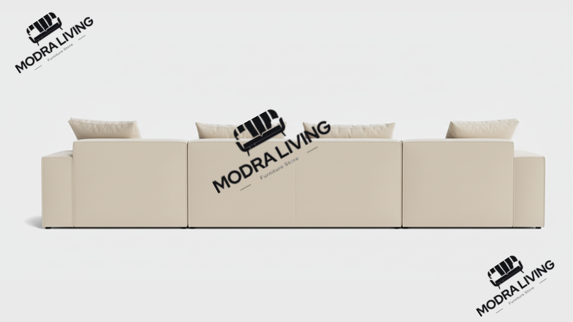 Forma XL U-Shape Sofa with Footstool – End Module