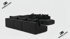 Forma XL U-Shape Sofa – Open End Design