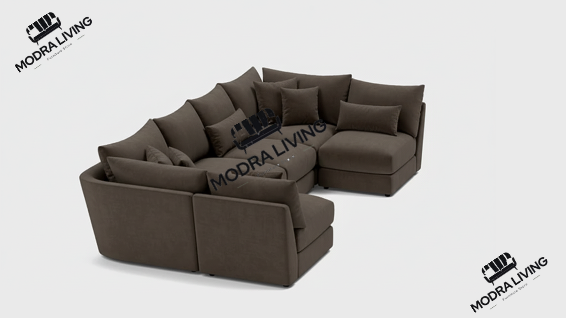 Forma XL U-Shape Sofa – Open End Module