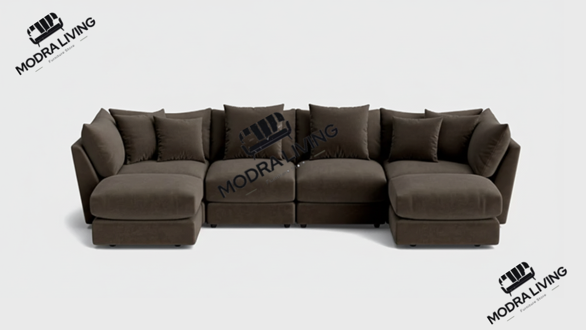 Forma XL U-Shape Footstool – End Unit