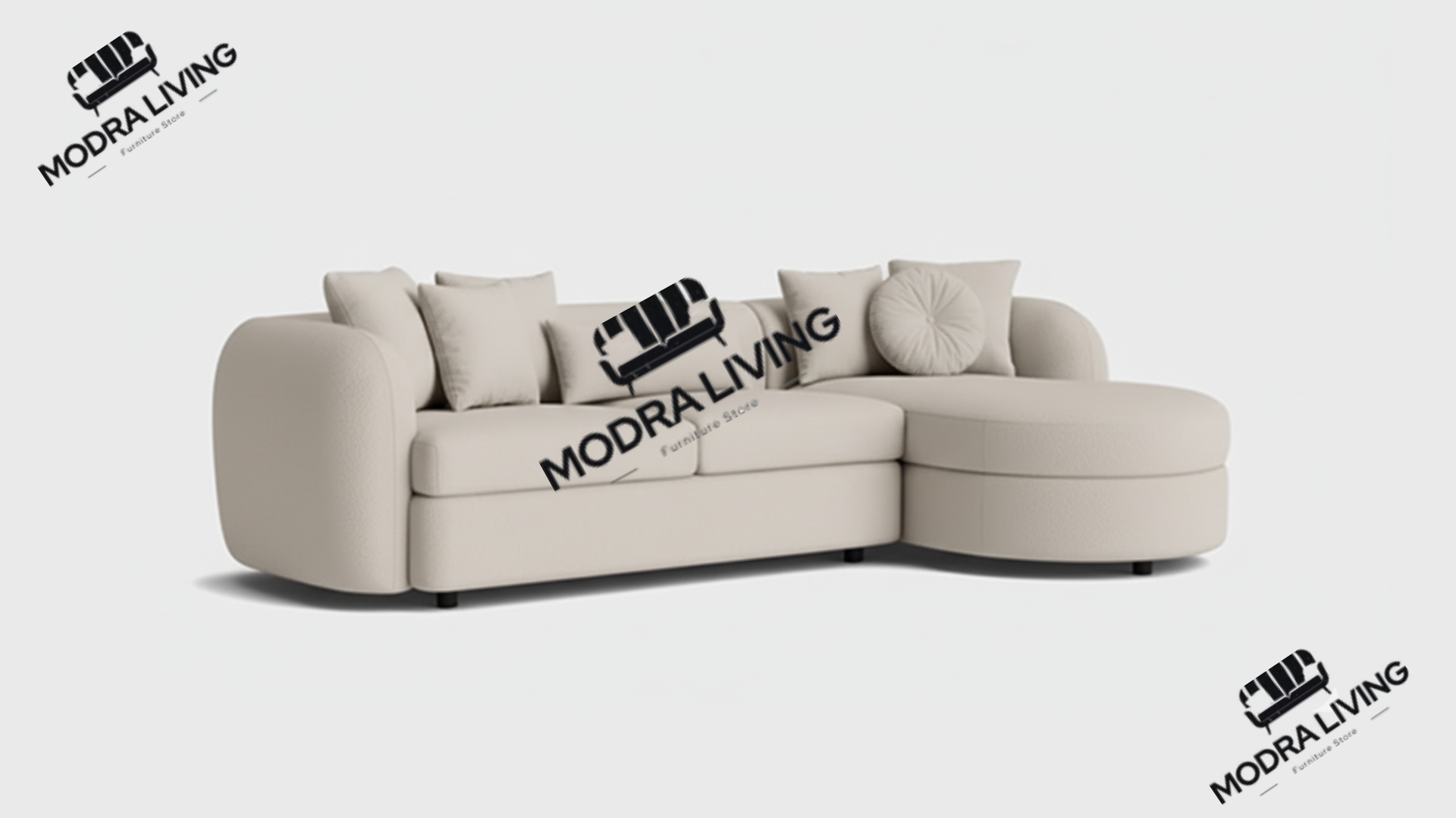 Forma Right Corner Sofa Bed with Chaise & Storage