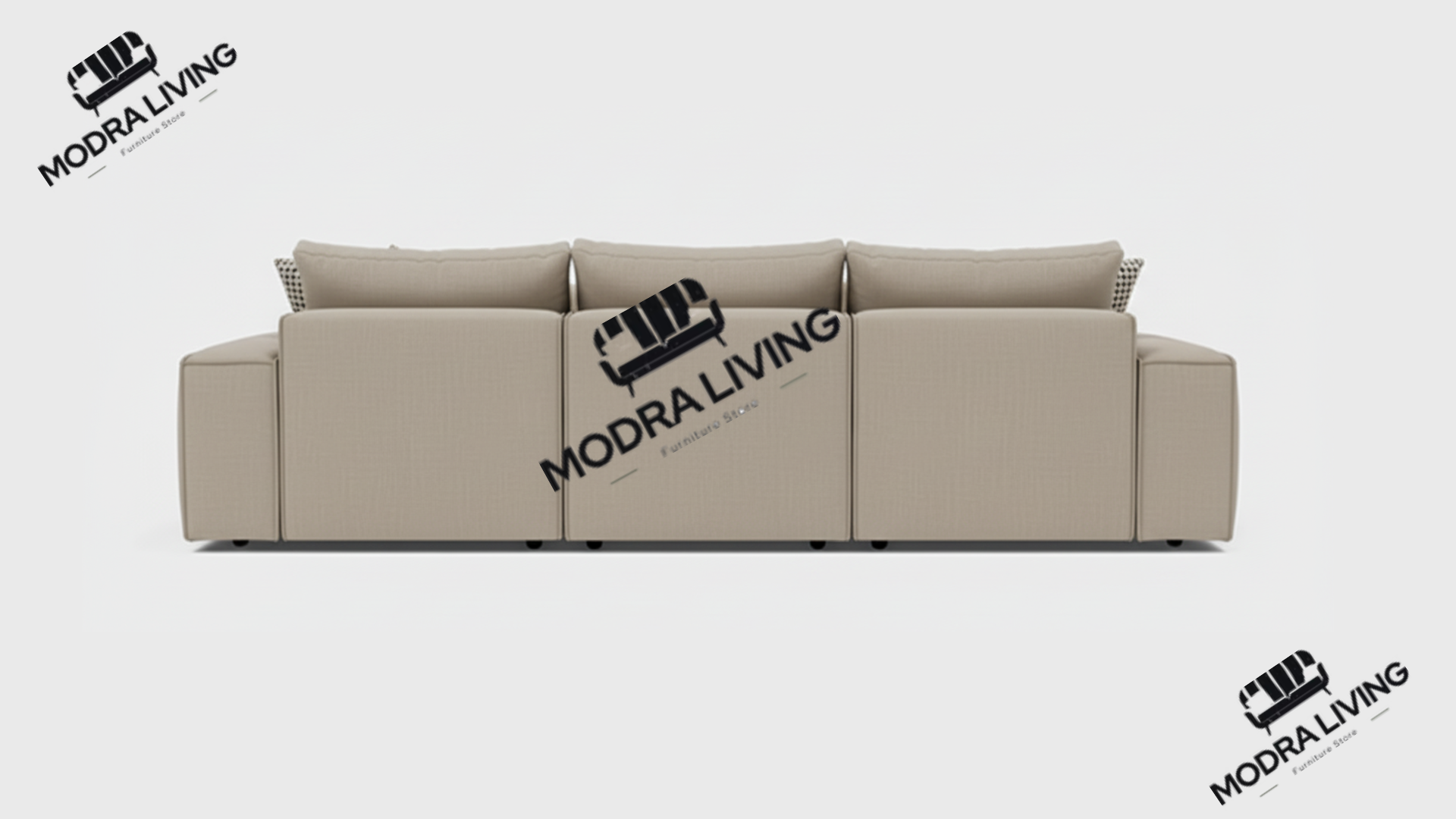 Forma Left/Right Corner Sofa with Footstool – End Module