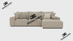 Forma Left/Right Corner Sofa with Footstool – End Module
