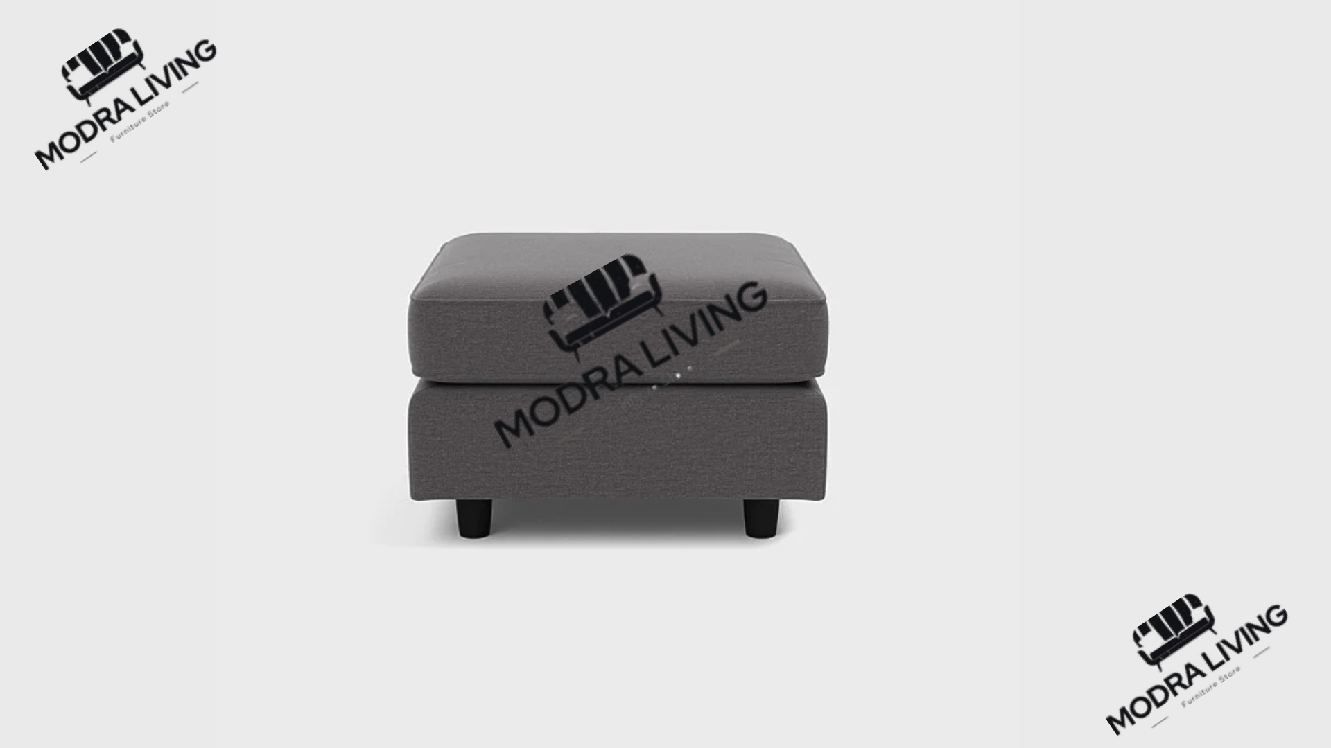 Footstool  Stormy Skies