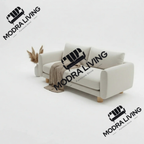 Alora Modra 2-Seater Sofa