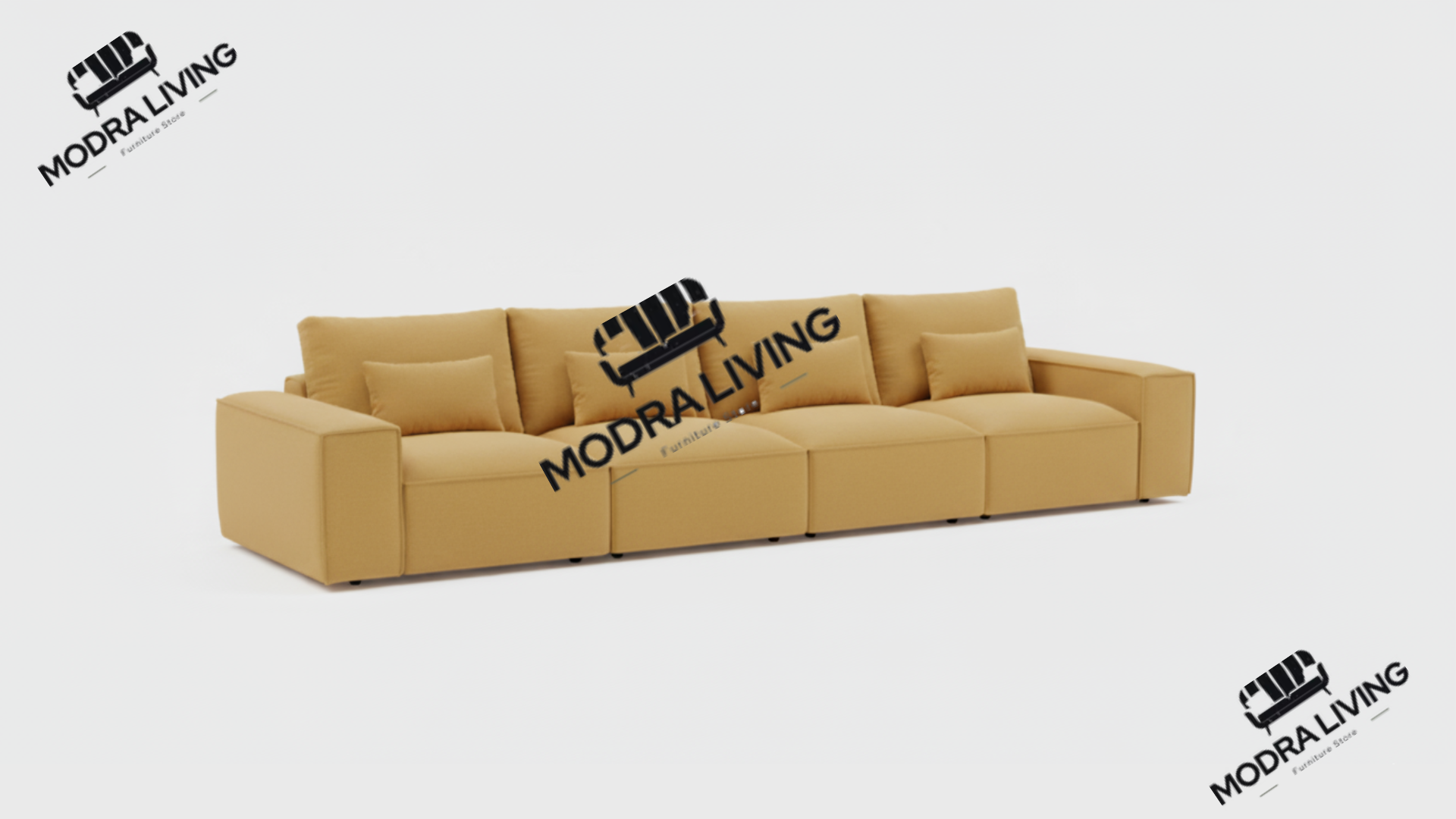 XL Sofa MUSTARD YELLOW