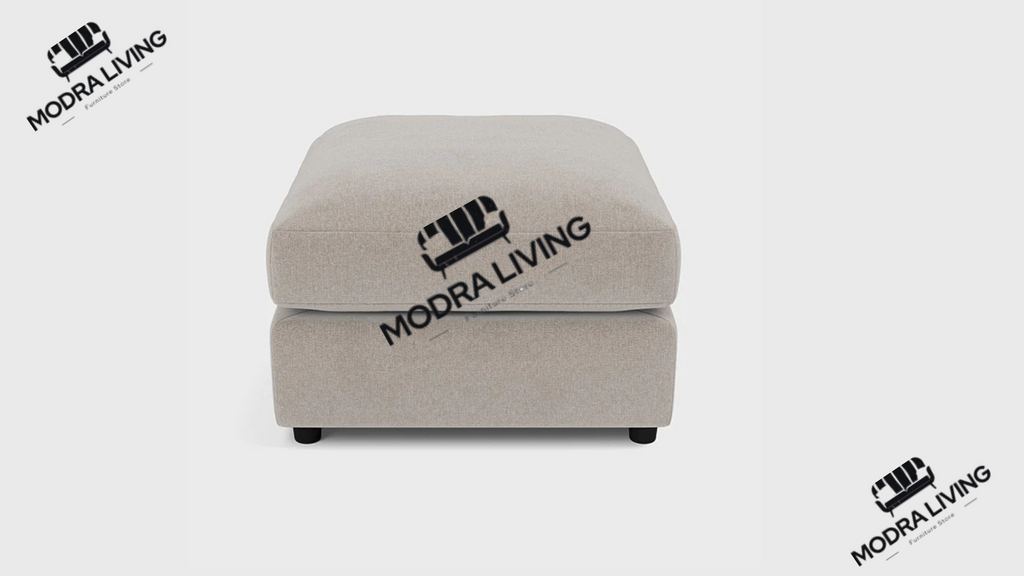 Footstool Stone Alone