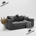 Noble Modra 2-Seater Sofa