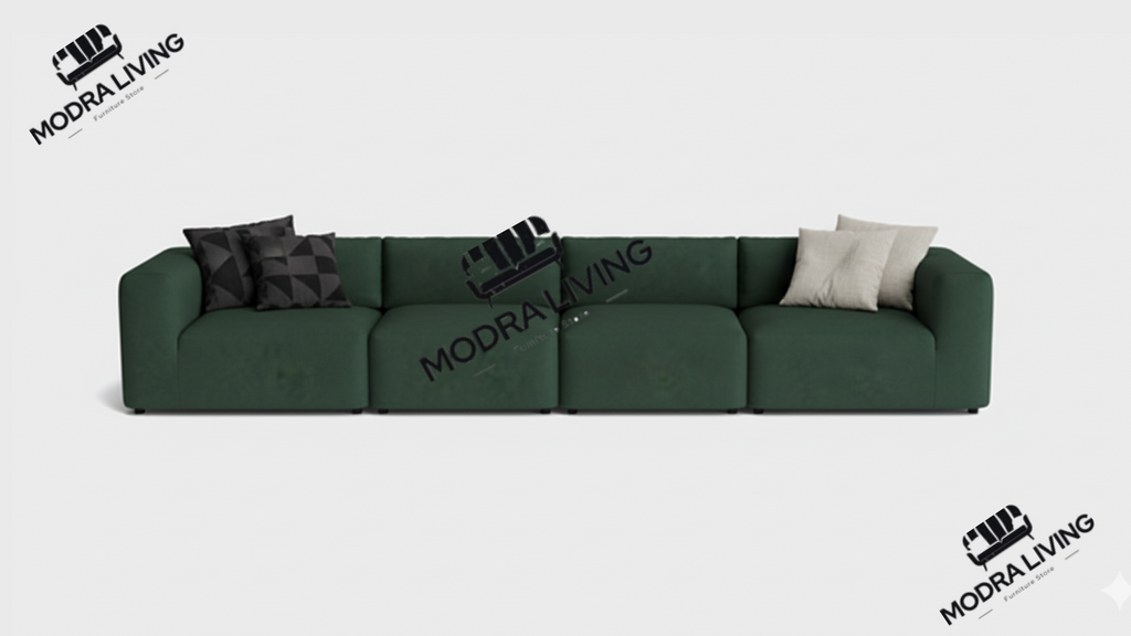 XL Sofa Forest Green