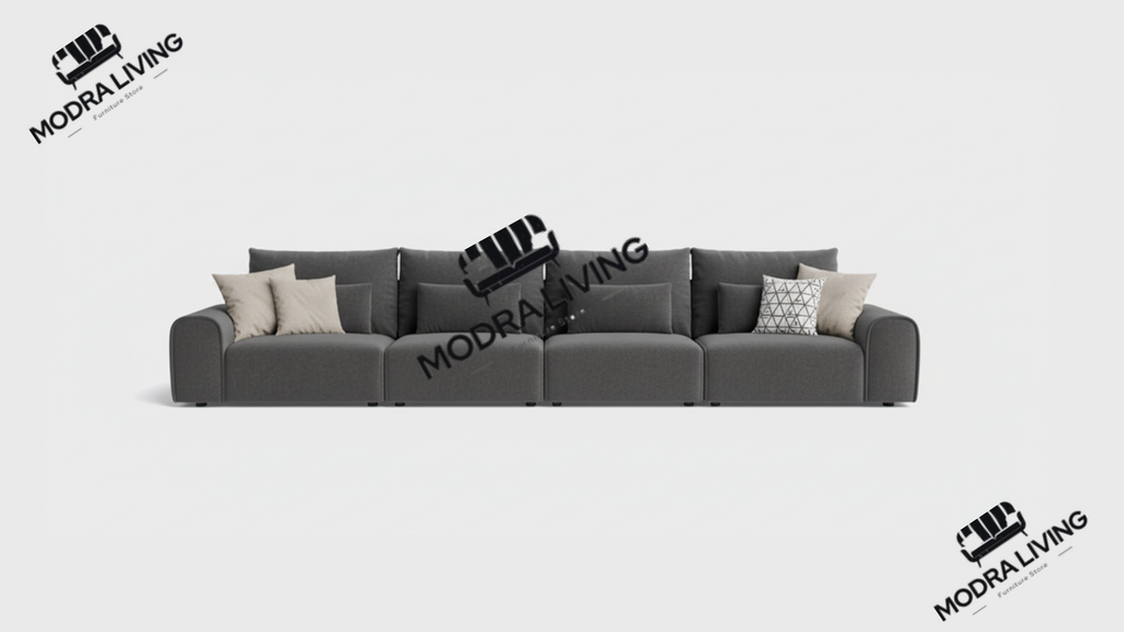 XL Sofa  Charcoal Grey