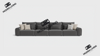 XL Sofa  Charcoal Grey