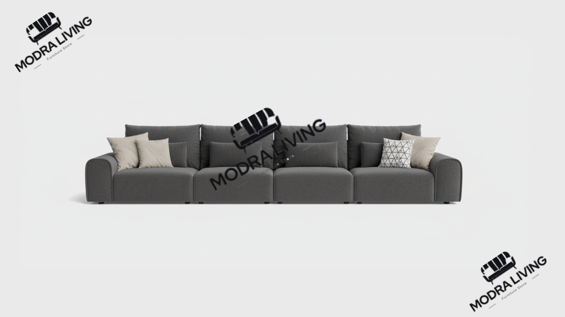 XL Sofa  Charcoal Grey