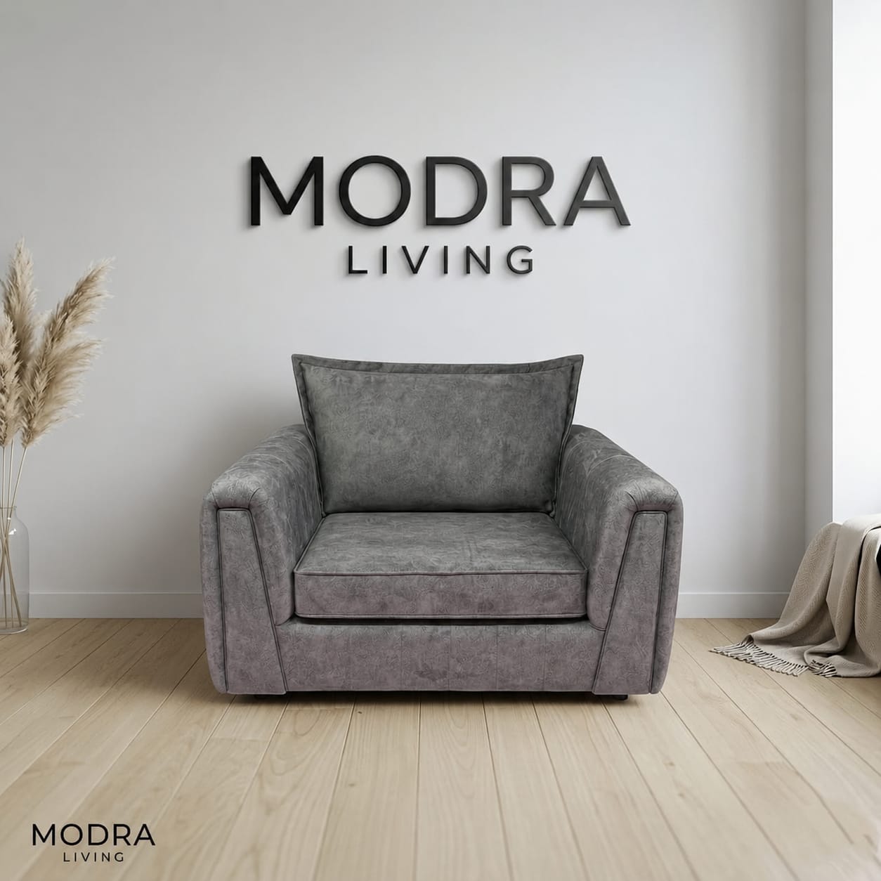 Verona 1-Seater Premium Fabric Armchair