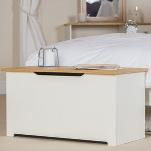 Colorado Ottoman - Warm White