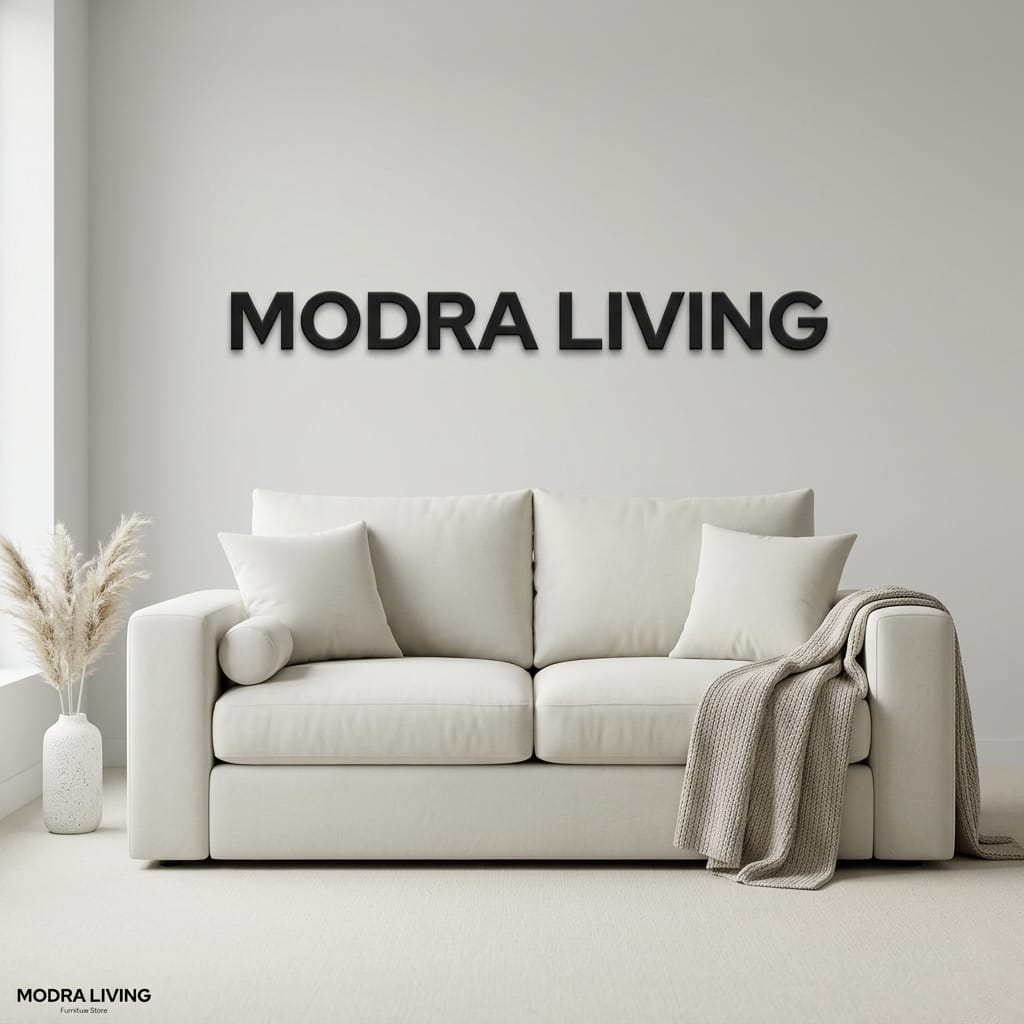 Zentra Modra 2-Seater Sofa