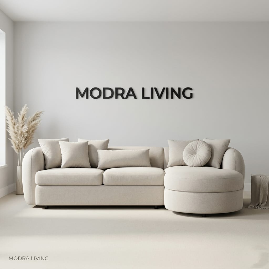 Forma Right Corner Sofa Bed with Chaise & Storage