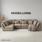Forma XL U-Shape Sofa – Open End Configuration