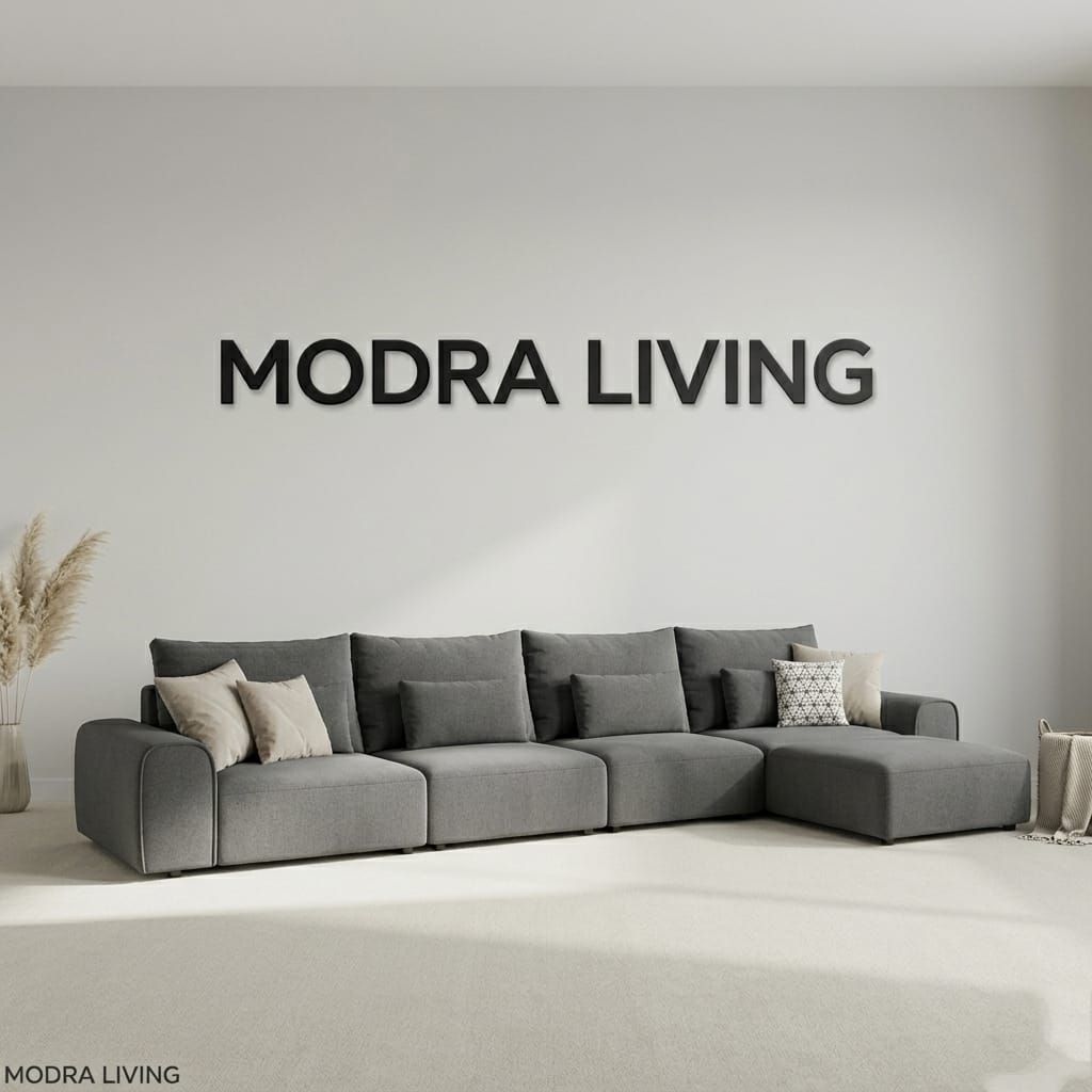 XL Sofa  Charcoal Grey