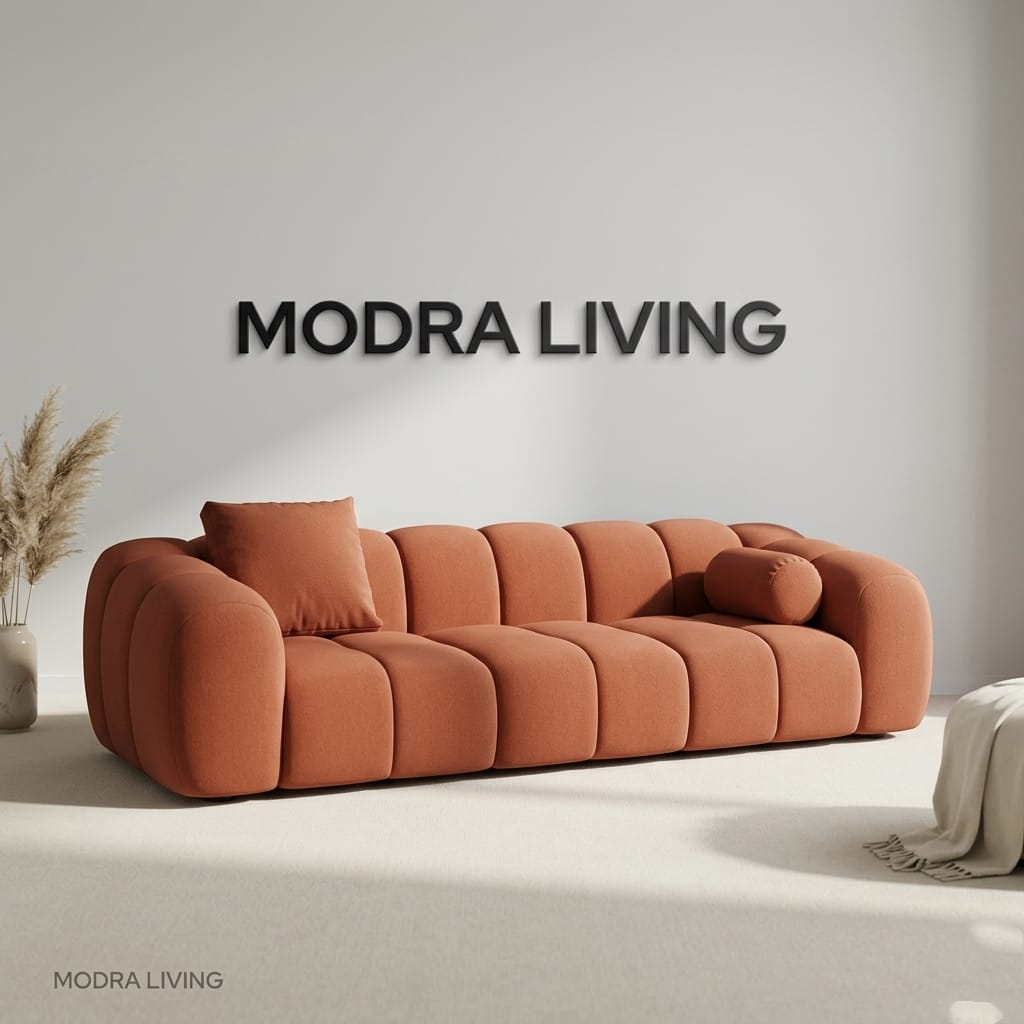 4 Seater Sofa Cool Cotton